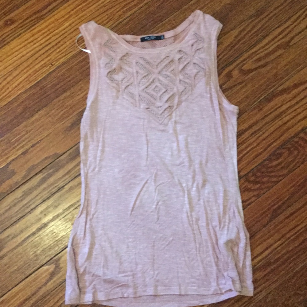 Pink Max Jeans tank